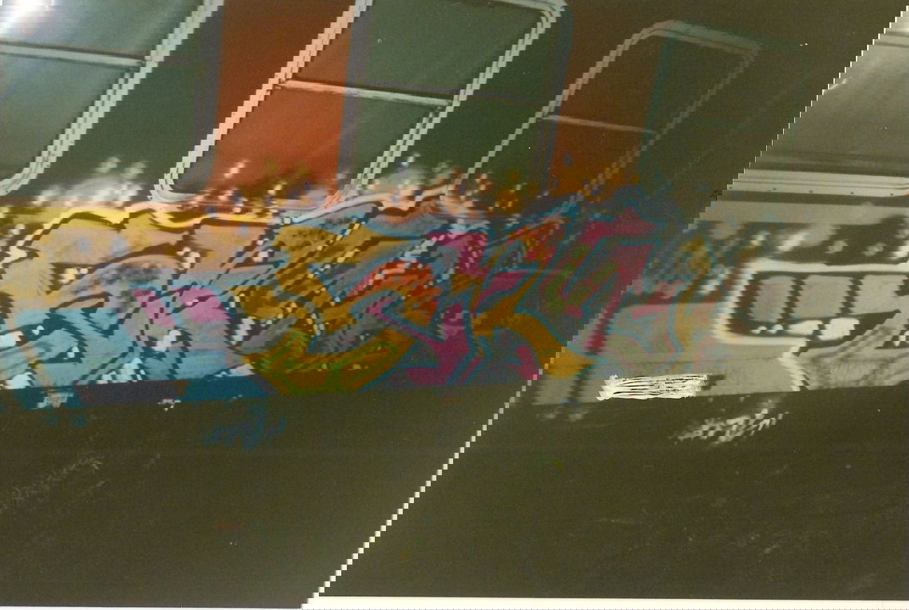 Graffiti Train - Photo by geracity