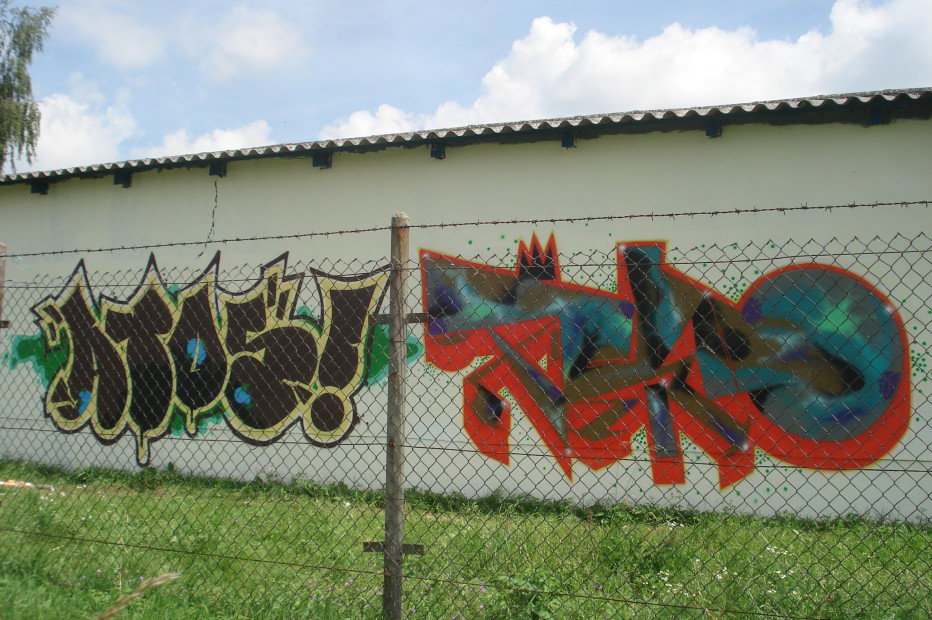 Graffiti Wall in Gera - Photo by geracity - Atos, Tekno