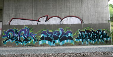 Graffiti Wall in Gera - Photo by geracity - Dark, Stolz, Srek