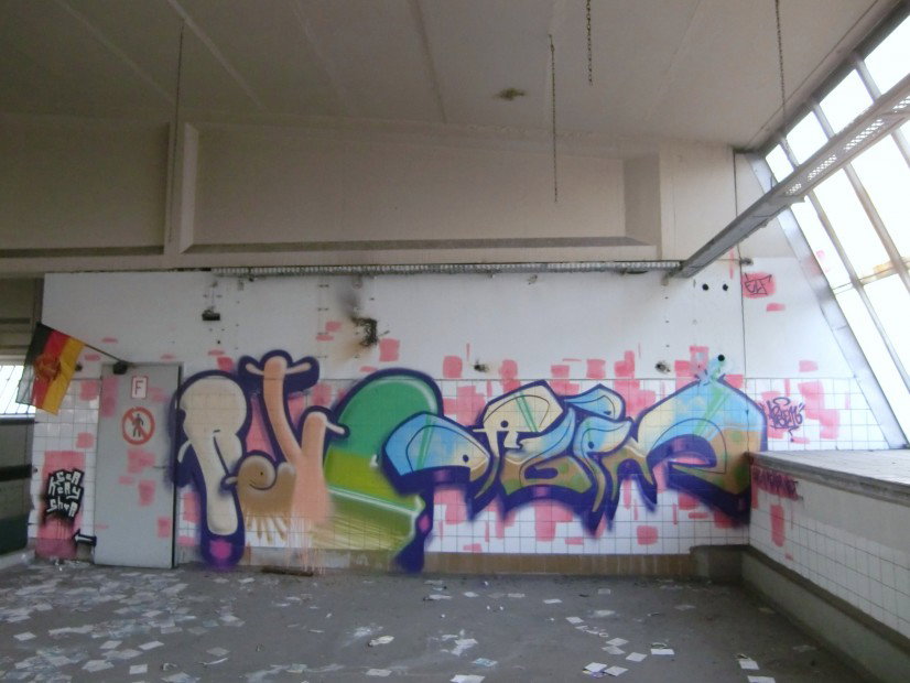 Graffiti Wall in Gera - Photo by geracity - Retro, Argem