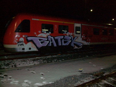 Graffiti Train in Gera - Photo by geracity - BaTbk (2011)
