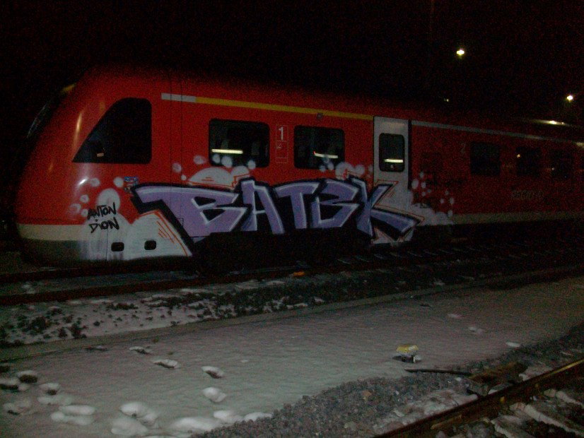 Graffiti Train in Gera - Photo by geracity - BaTbk (2011)