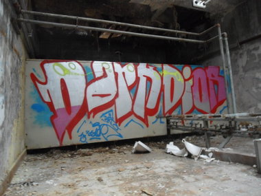 Graffiti Wall in Gera - Photo by geracity - Dark, Dior (2013)