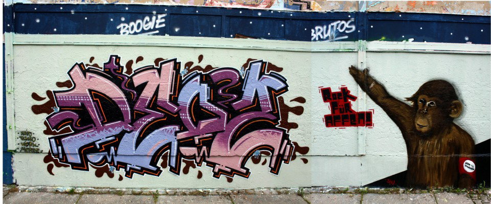 Graffiti Wall in Gera - Photo by geracity - Deos (2012)