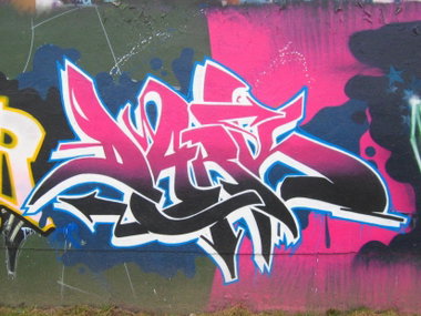 Graffiti Wall in Gera - Photo by geracity - Dark (2009)
