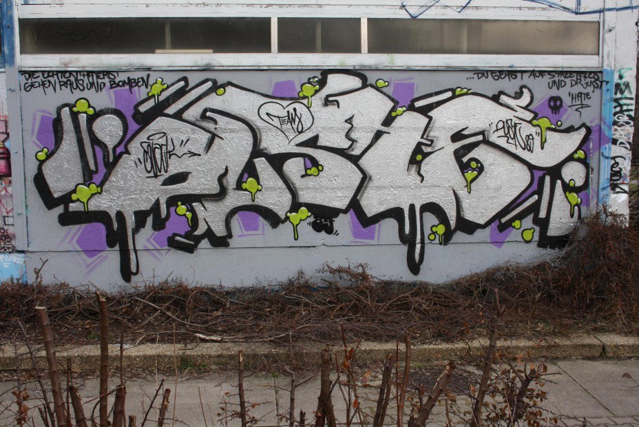Graffiti Wall in Gera - Photo by geracity - Dushe89 (2012)