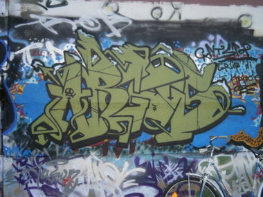 Graffiti Wall in Gera - Photo by geracity - Argos (2011)