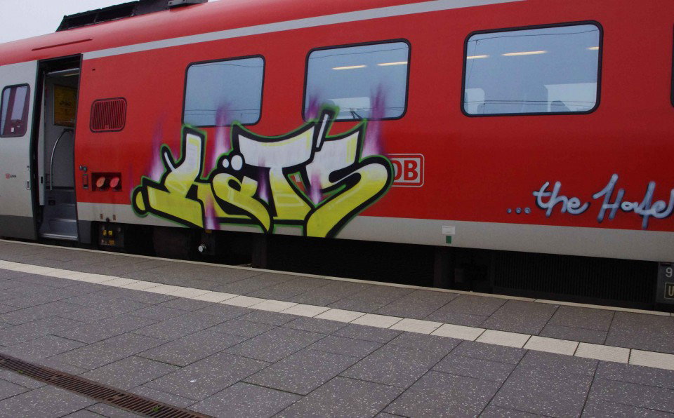 Graffiti Train in Gera - Photo by geracity - Häts, Haters, Hr (2010)