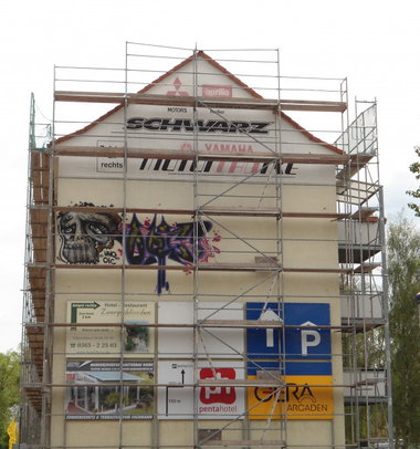 Graffiti Wall in Gera - Photo by geracity - Haid, Org (2012)
