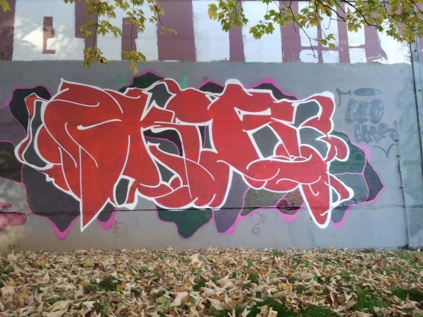 Graffiti Wall in Gera - Photo by geracity - Dkor, Leo, Ih (2012)