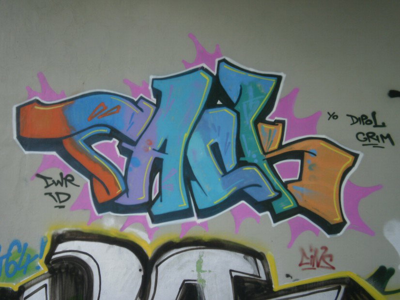 Graffiti Wall in Gera - Photo by geracity - Fack, Cwr, Id (2010)