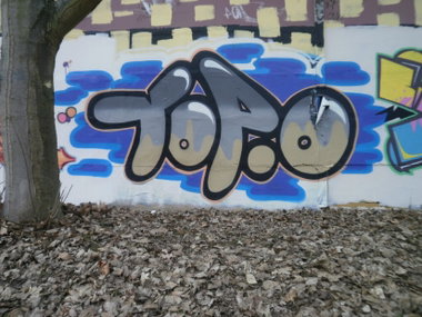 Graffiti Wall in Gera - Photo by geracity - Topo (2011)