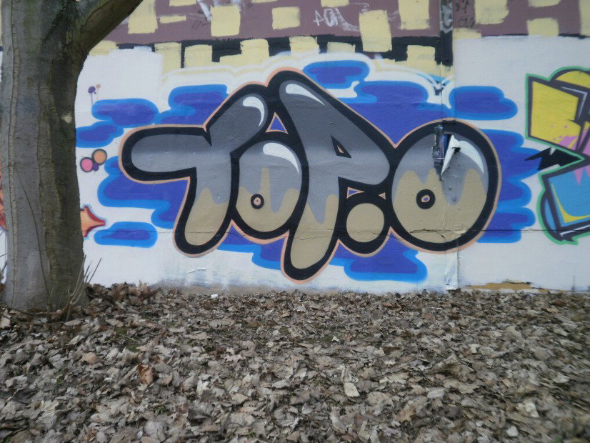 Graffiti Wall in Gera - Photo by geracity - Topo (2011)