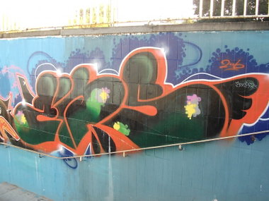 Graffiti Wall in Gera - Photo by geracity - Zins (2006)