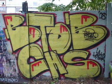 Graffiti Wall in Jena - Photo by geracity - BtoB, CmS (2008)