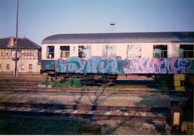Graffiti Train - Photo by geracity