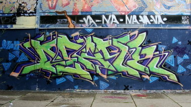 Graffiti Wall in Gera - Photo by geracity - Deryk (2011)