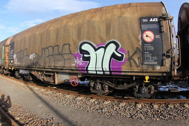 Graffiti Train in Gera - Photo by geracity - Hr (2011)