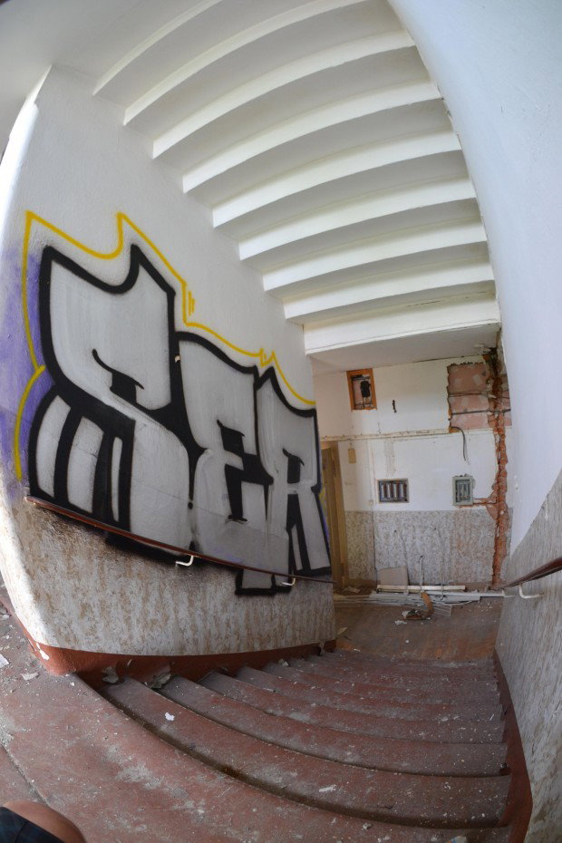 Graffiti Bombing - Photo by geracity - Ser, S&S (2013)
