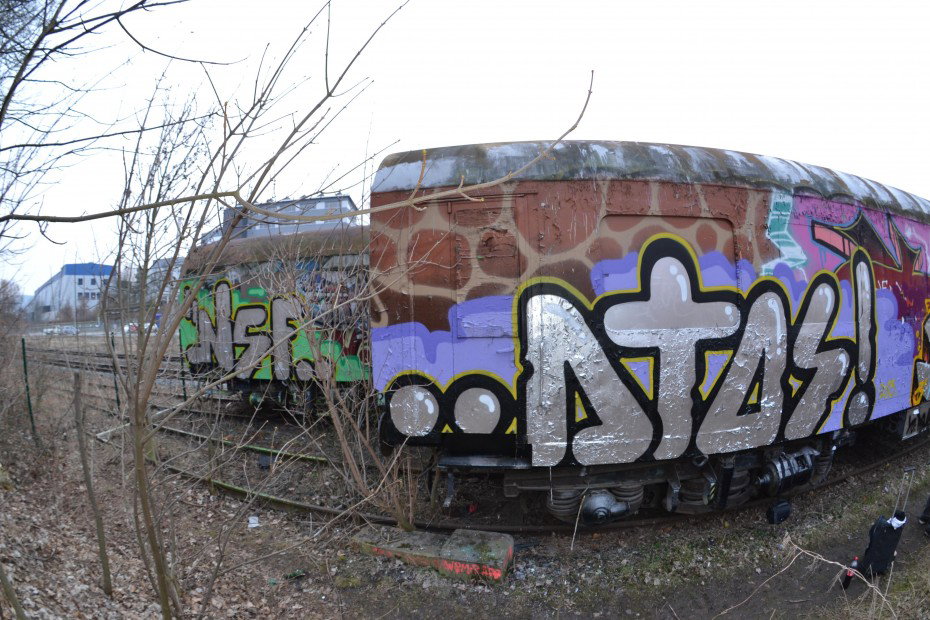 Graffiti Train - Photo by geracity - NSF, ATOS (2013)