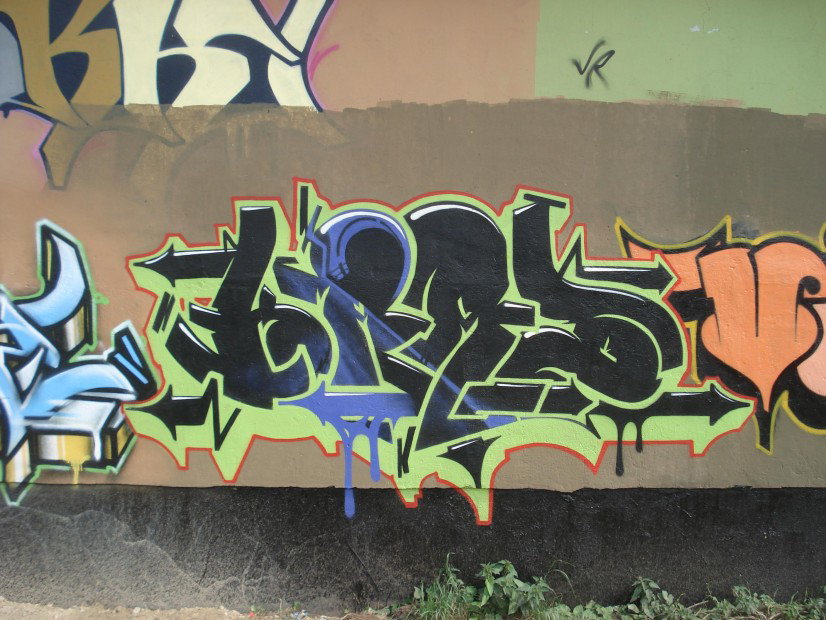 Graffiti Wall - Photo by geracity - Krad (2008)