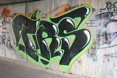 Graffiti Wall in Gera - Photo by geracity - TRS (2012)