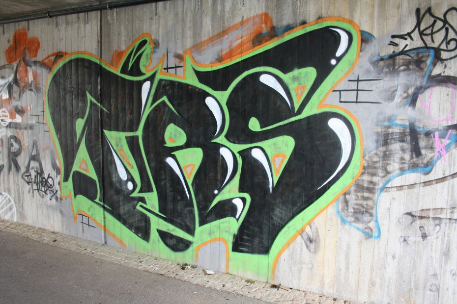 Graffiti Wall in Gera - Photo by geracity - TRS (2012)