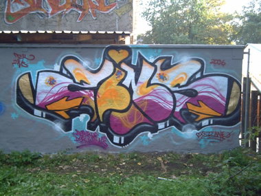 Graffiti Wall in Zeitz - Photo by geracity - zins (2006)