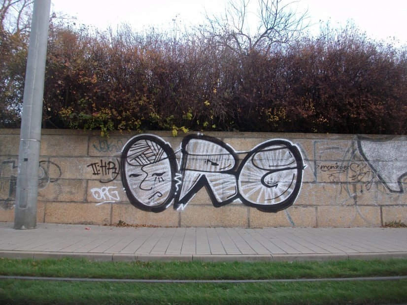 Graffiti Bombing in Gera - Photo by geracity - org (2011)