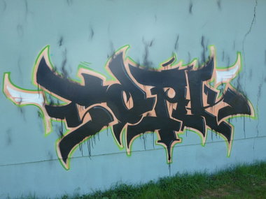 Graffiti Wall in Gera - Photo by geracity - sork, S&S (2010)