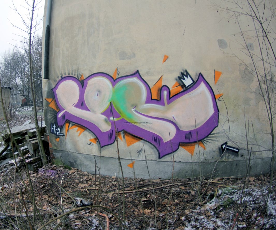 Graffiti Wall in Gera - Photo by geracity - pord (2011)