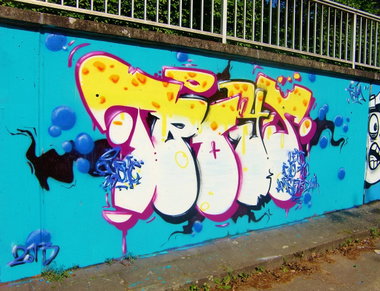 Graffiti Wall - Photo by geracity - T-Boys (2013)