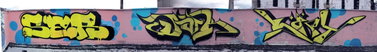 Graffiti Wall - Photo by geracity - Ser, Dark, Käry (2012)