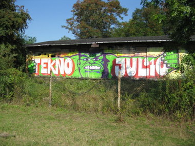 Graffiti Wall in Gera - Photo by geracity (2009)
