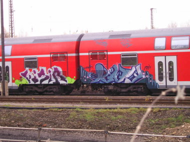 Graffiti Train - Photo by geracity - Visir, käry (2010)