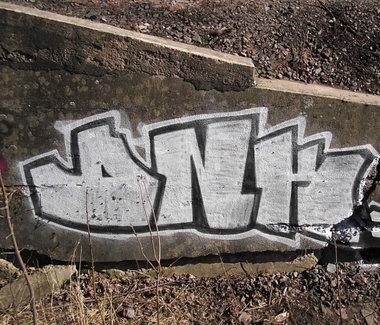 Graffiti Bombing - Photo by geracity - dnk (2008)