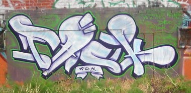 Graffiti Wall - Photo by geracity - Fäck, Tck (2008)