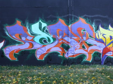 Graffiti Wall in Gera - Photo by geracity (2012)