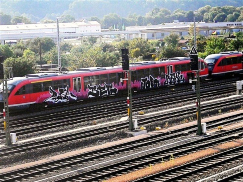 Graffiti Wall in Gera - Photo by geracity - dark, ser, topo (2011)