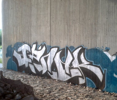 Graffiti Wall in Gera - Photo by geracity - Aphok (2009)