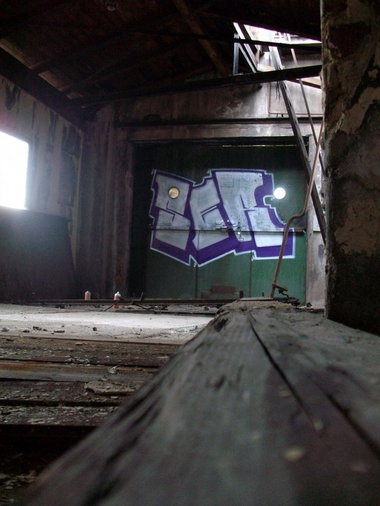 Graffiti Wall in Gera - Photo by geracity - Ser, S&S (2008)