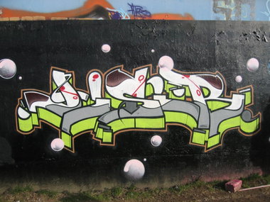 Graffiti Wall - Photo by geracity - visir (2009)