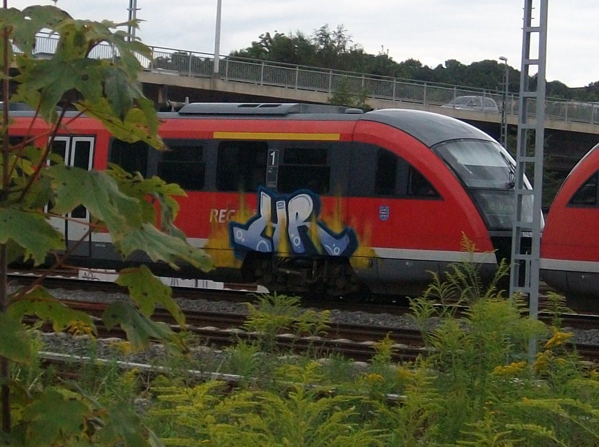 Graffiti Train in Gera - Photo by geracity - HR (2010)