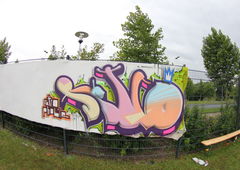 Graffiti Wall in Gera - Photo by geracity - Retro (2012)