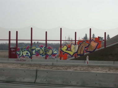 Graffiti Wall in Gera - Photo by geracity - rapists, prod