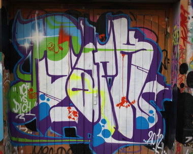 Graffiti Wall in Gera - Photo by geracity - Dark (2012)
