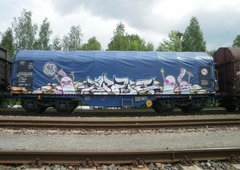 Graffiti Wall in Gera - Photo by geracity - Stolz, Dark (2010)
