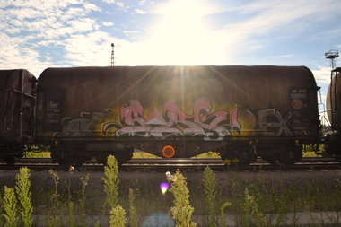 Graffiti Wall in Gera - Photo by geracity - Sork, S&S (2012)