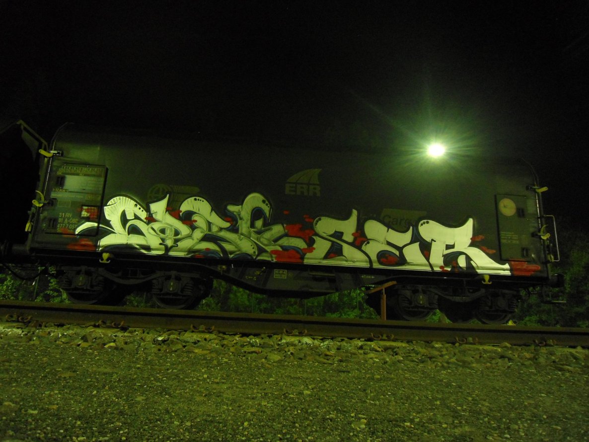 Graffiti Wall in Gera - Photo by geracity - Sork, Ser, S&S (2012)