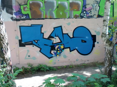 Graffiti Wall in Gera - Photo by geracity - tekno